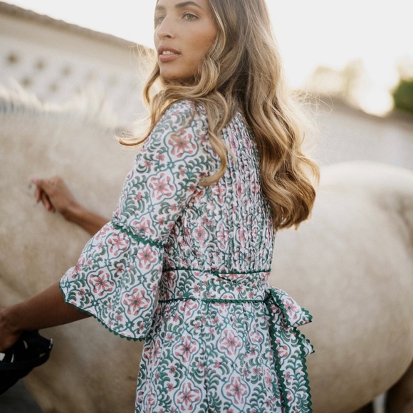 Pink City Prints Savannah Dress retro blush - Picture 3 of 9